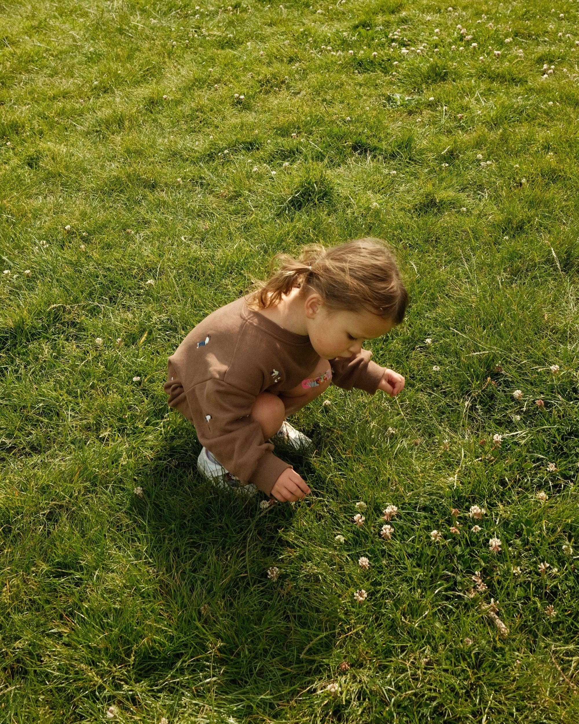BROWN SPORTS SWEATER ROMPER