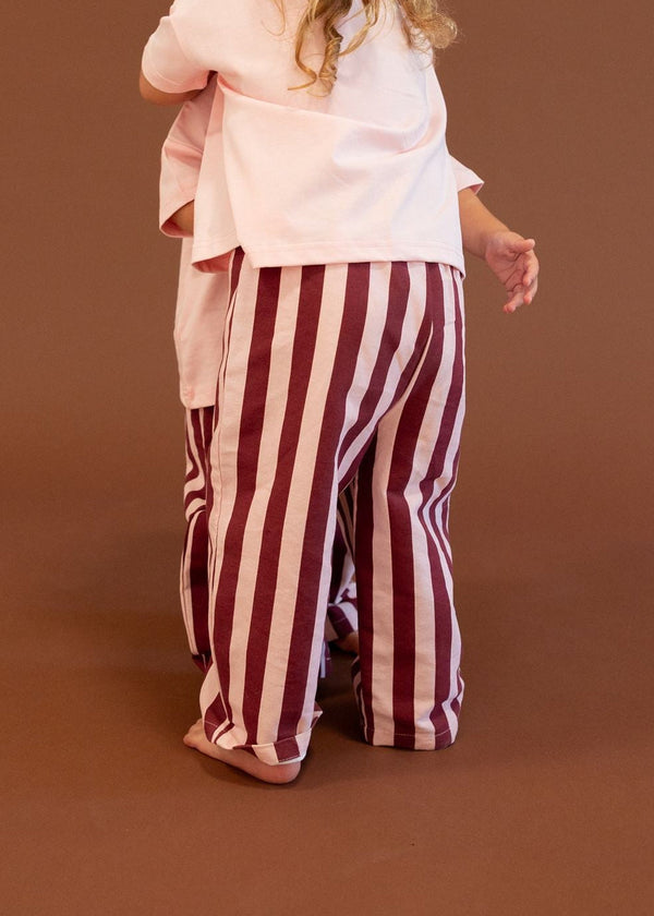 STRAWBERRY MILKSHAKE STRIPED PANTS