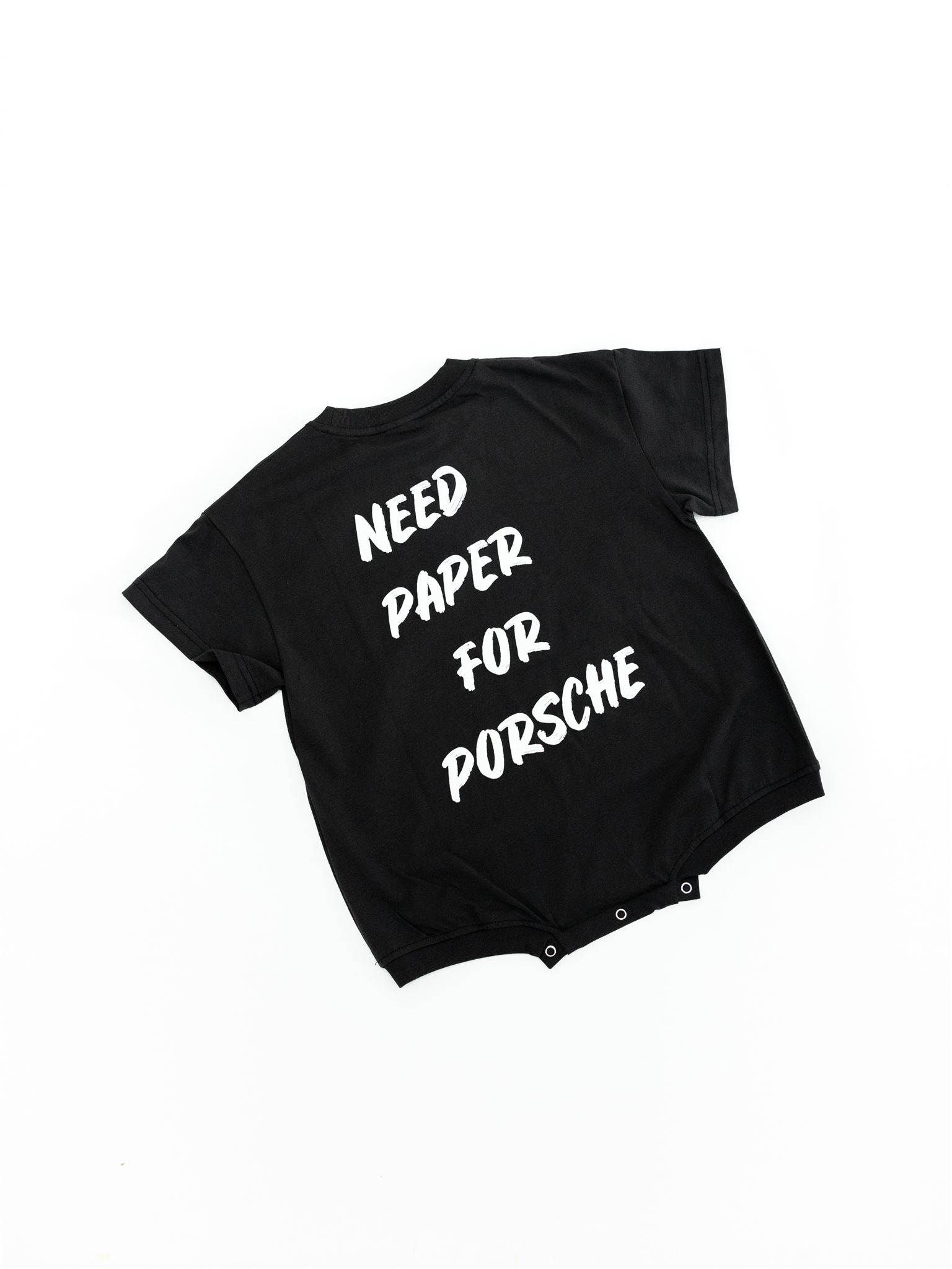 NEED PAPER FOR PORSCHE T-SHIRT ROMPER