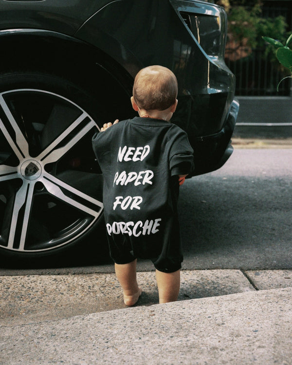 NEED PAPER FOR PORSCHE T-SHIRT ROMPER